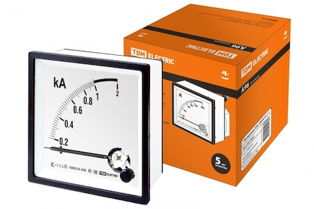 TDM ELECTRIC SQ1102-0023 Амперметр А96  1000А/5А-1.5 TDM